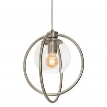 AFX Lighting, Inc. JAMP12MBSN - JAMIE MINI-PENDANT MEDIUM BASE120V