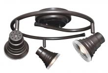 AFX Lighting, Inc. MDRF1213L30RB - Madrid 3 Light Round LED Fixed Rail