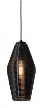 AFX Lighting, Inc. MLAP13SM - Mila Pendant - Smoke