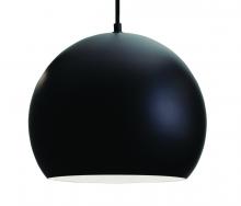 AFX Lighting, Inc. RXYP12BK - Roxy - 12'' Pendant - Black Finish