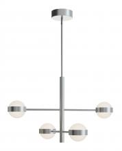 AFX Lighting, Inc. VRNP2X4LAJUDSN - Verona 4 Light LED Pendant,120-277V,40W,5 CCT,SN