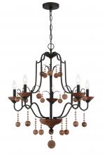 Minka-Lavery 2665-723 - Colonial Charm - 5 Light Chandelier