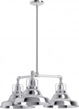 Kohler Lighting 32293-CH03-CPL - HAUKSBEE™ 3 LIGHT CHANDELIER