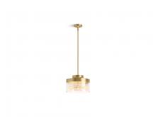 Kohler Lighting 27265-PE02-2GL - Purist 12½ in. Two-Light Pendant