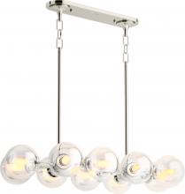 Kohler Lighting 31766-CH10-SNL - Bellera 10-Light Linear Chandelier