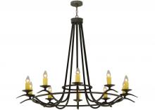 2nd Avenue Designs White 137894 - 58"W Octavia 10 LT Chandelier