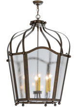 2nd Avenue Designs White 151061 - 32"W Citadel 6 Light Pendant