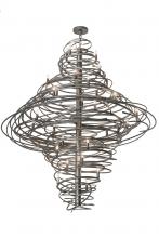 2nd Avenue Designs White 172410 - 60"W Cyclone 36 LT Chandelier