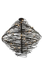 2nd Avenue Designs White 173834 - 79"W Cyclone 36 LT Chandelier