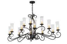 2nd Avenue Designs White 177354 - 60"L Wallis 14 LT Oblong Chandelier