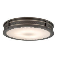 2nd Avenue Designs White 186977 - 42"W Cilindro Circleline Flushmount