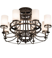 2nd Avenue Designs White 189538 - 46" Wide Saxony 8 Light Chandelier