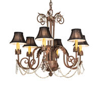 2nd Avenue Designs White 247387 - 28" Wide Lindsay 6 Light Chandelier