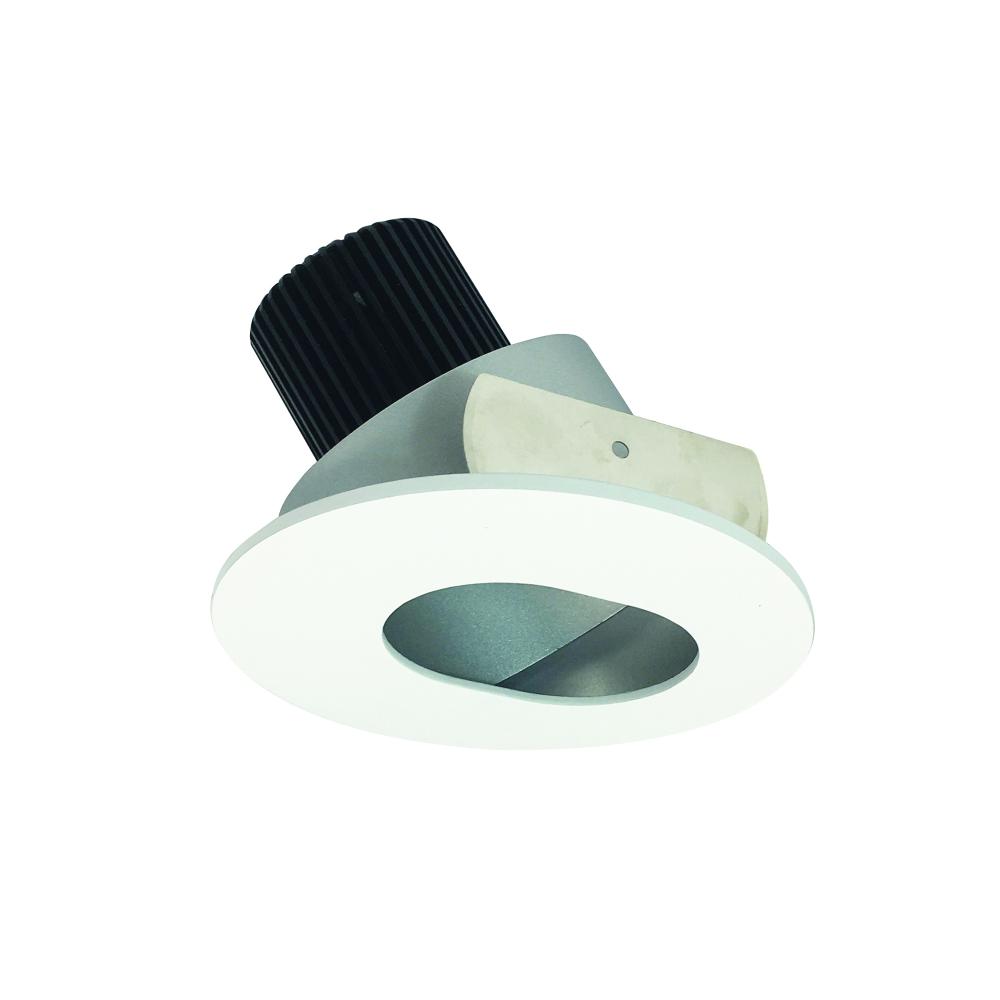 4" Iolite LED Round Adjustable Slot Aperture, 1000lm / 14W, 2700K, Haze Slot Aperture / Matte