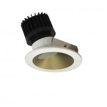 Nora NIO-4RW27XCHMPW/HL - 4" Iolite LED Round Wall Wash, 1500lm/2000lm (varies by housing), 2700K, Champagne Haze