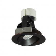 Nora NIR-4RC50XBZ - 4" Iolite LED Round Adjustable Cone Retrofit, 800lm / 14W, 5000K, Bronze Reflector / Bronze