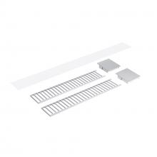 Nora NLUD-2LOUVAA - Louver Accessory Set for NLUD-2334, Aluminum Louver, Aluminum End Caps