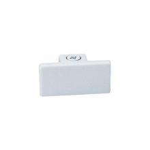 Nora NT-318W - Dead End Cap, White