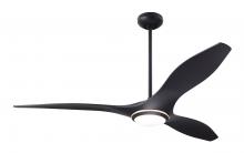 Modern Fan Co. BRI-MB-56-670-CC - IC/Brisa DC Fan- Matte Black Finish; 56" Matte Black Blades; 17W LED (Matte Black Trim)