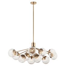 Kichler 52703CPZ - Linear Chandelier Convertible 12Lt