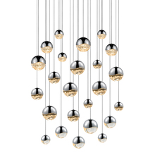 Sonneman 2918.01-AST - 24-Light Round Assorted LED Pendant