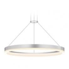 Sonneman 20QKL04C - 4' Linear LED Pendant with Etched Cylinder Uplight Trim