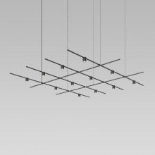 Sonneman SLS1147 - 96" x 96" Gridscape with Power Precise Direct Mount Cylinders