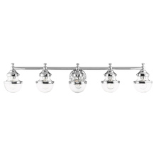 Livex Lighting 17415-05 - 5 Lt Polished Chrome Bath Vanity