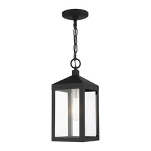 Livex Lighting 20591-04 - 1 Lt Black Outdoor Pendant Lantern