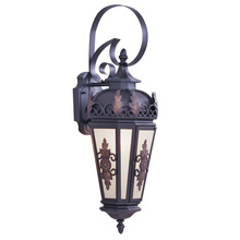 Livex Lighting 2192-07 - 1 Light Bronze Outdoor Wall Lantern