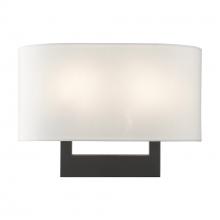  45221-04 - 2 Light Black Medium ADA Sconce