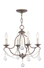 Livex Lighting 6424-71 - 4 Light VBR Mini Chandelier