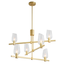 Kanova Lighting KCH0104L-6NB - Calabria 6 - Light Linear Chandelier