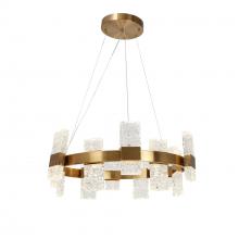 LNC Home HA05180 - Euromos 24-Lights LED Chandelier