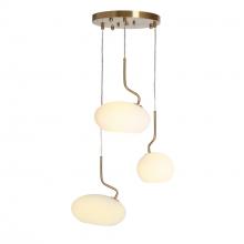 LNC Home HA0519901 - Deglupta 3-Lights Chandelier