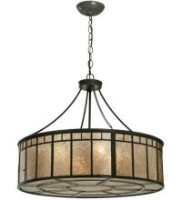 Meyda Green 112438 - 24"W Glendale Mission Inverted Pendant