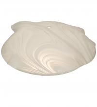 Meyda Green 113946 - 16" Wide Metro Blanco Swirl Shade