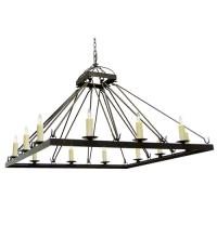 Meyda Green 119651 - 60" Square Retreat Chandelier