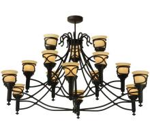 Meyda Green 120749 - 58" Wide Aspen 15 Light Chandelier