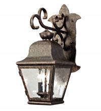 Meyda Green 126900 - 9" Wide Palmer Wall Sconce