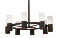 Meyda Green 149629 - 60"W Farmington 8 LT Chandelier