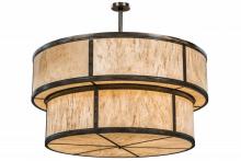 Meyda Green 160369 - 72"W Jayne 18 LT Two Tier Pendant