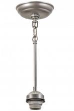 Meyda Green 165428 - 5"W Nickel 1 LT Pendant Hardware