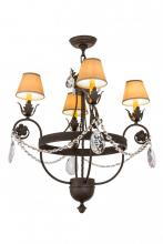 Meyda Green 167827 - 26"W Antonia 4 LT Chandelier