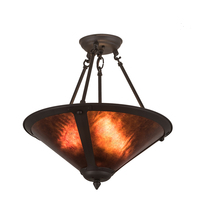 Meyda Green 194681 - 17" Wide Sutter Inverted Pendant