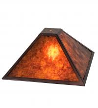 Meyda Green 22620 - 14" Square Mission Prime Shade