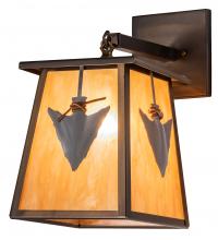 Meyda Green 233602 - 9" Wide Arrowhead Wall Sconce