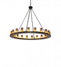 Meyda Green 235046 - 60" Wide Loxley 20 Light Chandelier