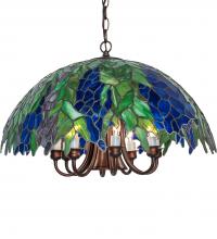 Meyda Green 246060 - 22" Wide Tiffany Honey Locust Pendant