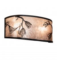 Meyda Green 249138 - 20" Wide Lone Pine Wall Sconce